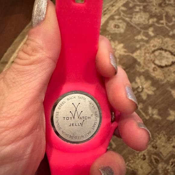 ToyWatch Vibrant Pink Jelly Timepiece - Picture 2 of 3